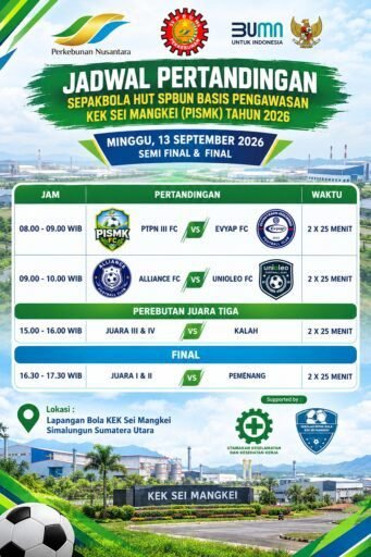SEMI FINAL & FINAL HUT SPBUN KE-28 Siap Digelar, Empat Tim Terbaik Berebut Tahta Juara! SEMI FINAL & FINAL HUT SPBUN KE-28 Siap Digelar, Empat Tim Terbaik Berebut Tahta Juara!