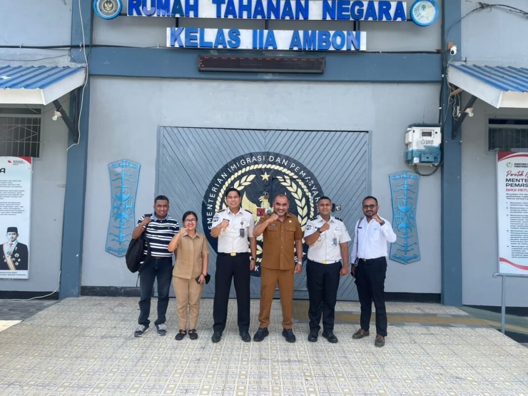Rutan Ambon Perkuat Sinergi dengan Pemerintah Kota, Terima Kunjungan Kabid PSDA PU Rutan Ambon Perkuat Sinergi dengan Pemerintah Kota, Terima Kunjungan Kabid PSDA PU