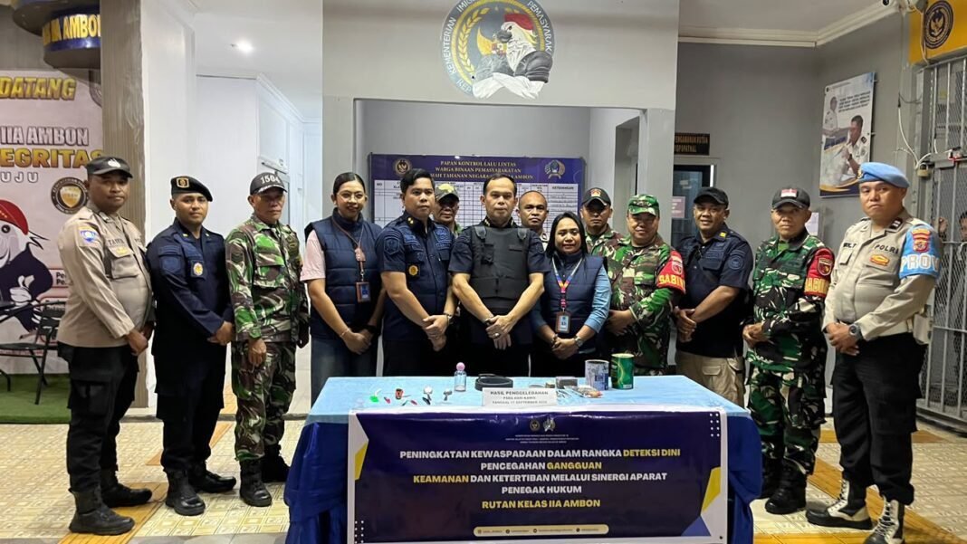Kanwil Ditjenpas Maluku Teguhkan Komitmen Pemasyarakatan Bersih dan Aman Kanwil Ditjenpas Maluku Teguhkan Komitmen Pemasyarakatan Bersih dan Aman