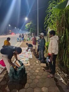 Kalau maksudnya teks alternatif (alt text) untuk judul tersebut:“Tobi Bagubau menyoroti pentingnya membudayakan kembali gerakan literasi melalui dialog dan praktik membaca.”