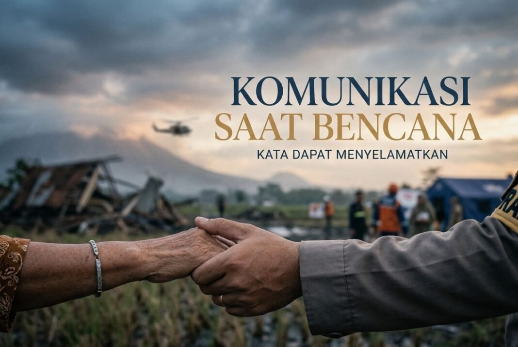Komunikasi saat Bencana: Ketika Kata Bisa Menyelamatkan atau Menjatuhkan Komunikasi saat Bencana: Ketika Kata Bisa Menyelamatkan atau Menjatuhkan