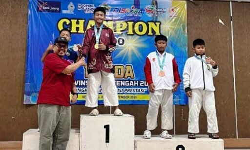 11 MEDALI DIBAWA PULANG! ATLET MUDA KABUPATEN TEGAL TUNJUKKAN TARING DI POPDA JATENG 2026 11 MEDALI DIBAWA PULANG! ATLET MUDA KABUPATEN TEGAL TUNJUKKAN TARING DI POPDA JATENG 2026
