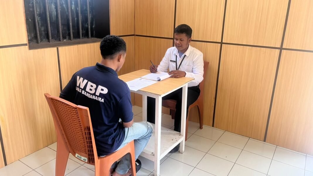 Optimalisasi Pembinaan, Lapas Bandanaira Gandeng Peserta Magang Lakukan Asesmen Warga Binaan Optimalisasi Pembinaan, Lapas Bandanaira Gandeng Peserta Magang Lakukan Asesmen Warga Binaan
